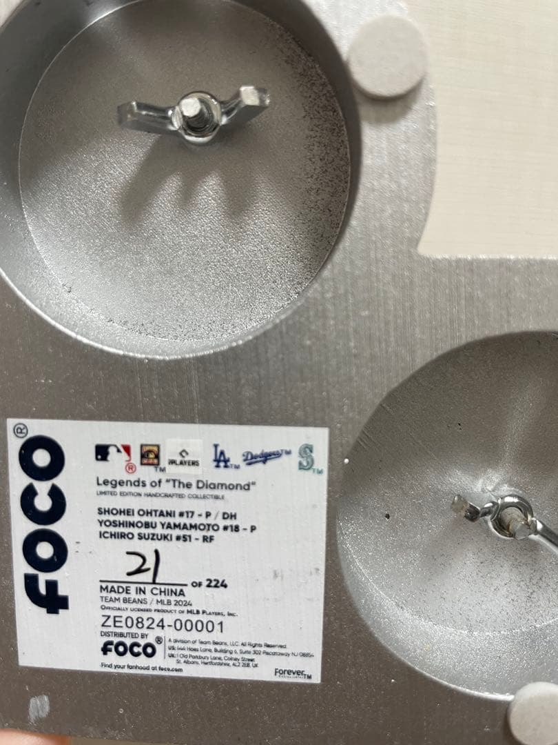 【世界限定224体】 大谷翔平 山本由伸 イチロー ボブルヘッド 稀少ナンバー