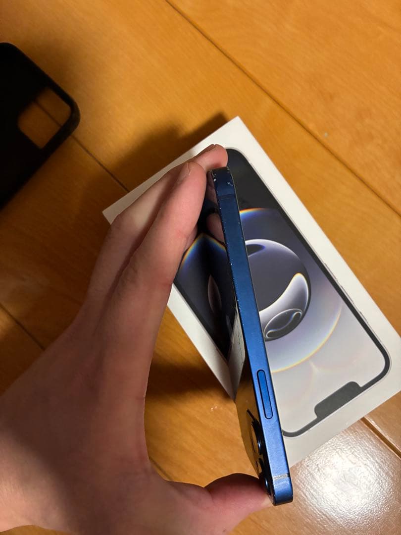 Apple iPhone 12 mini 青 バッテリー72% 128GB