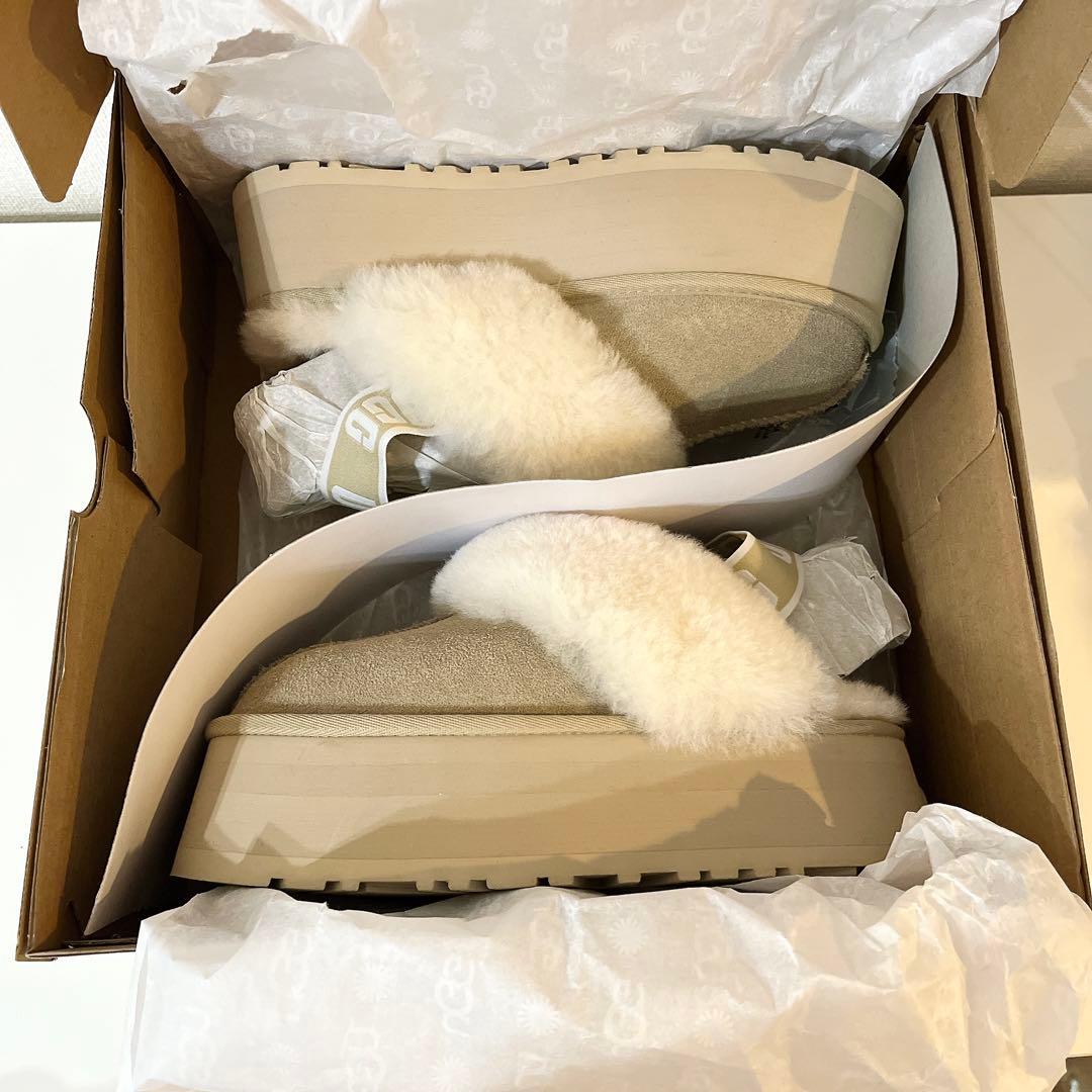 完売品 UGG アグ Funketteファンケット マスタードシード 23cm