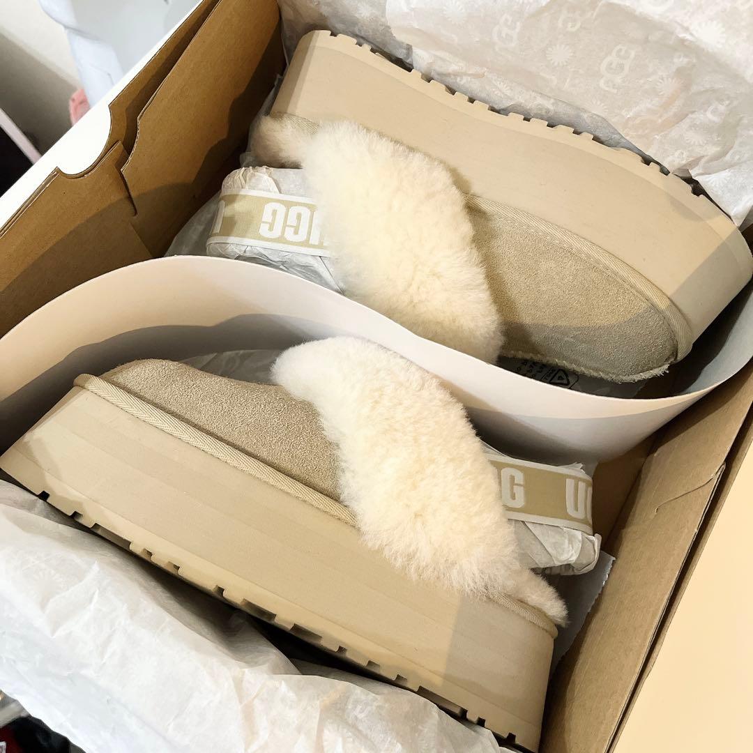 完売品 UGG アグ Funketteファンケット マスタードシード 23cm