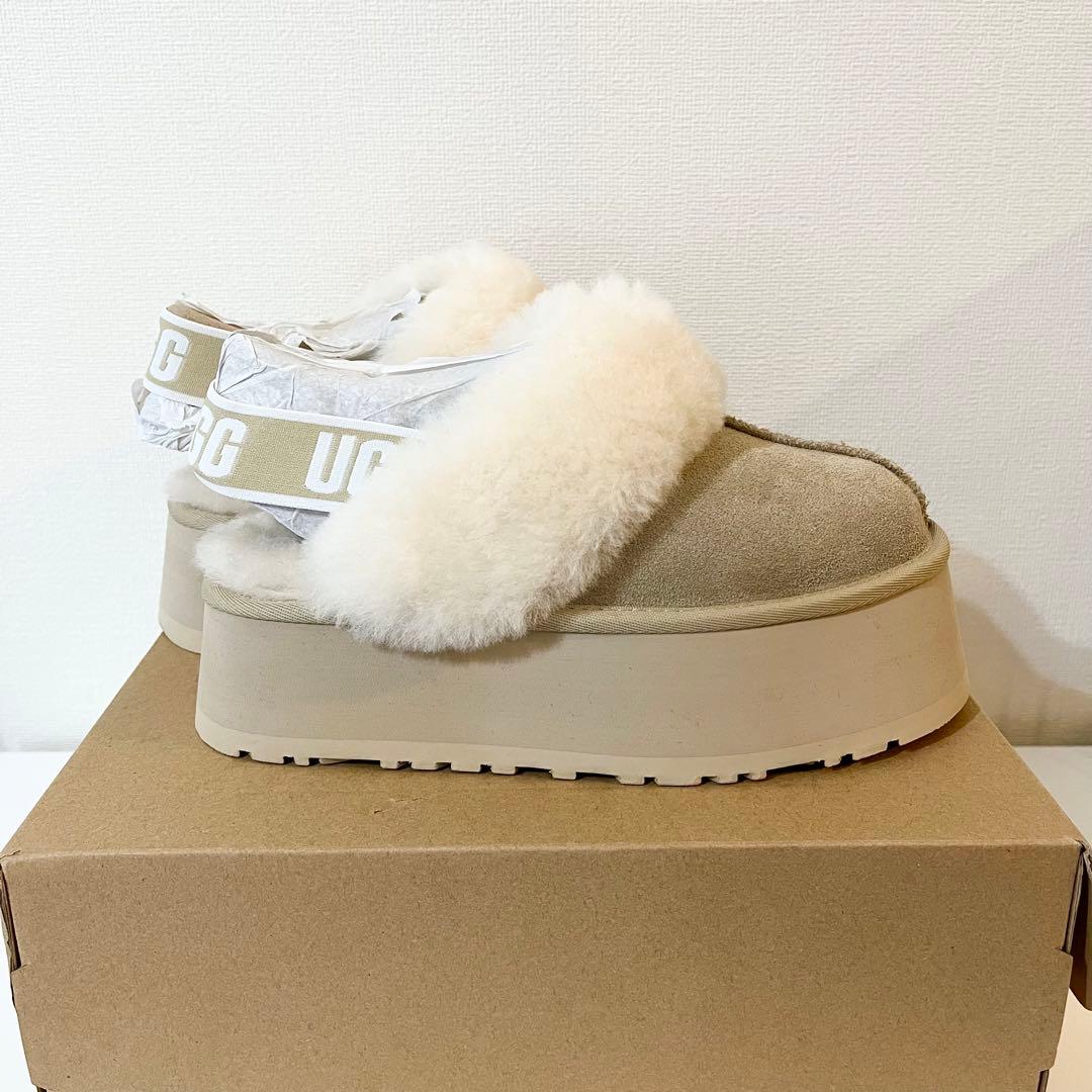 完売品 UGG アグ Funketteファンケット マスタードシード 23cm