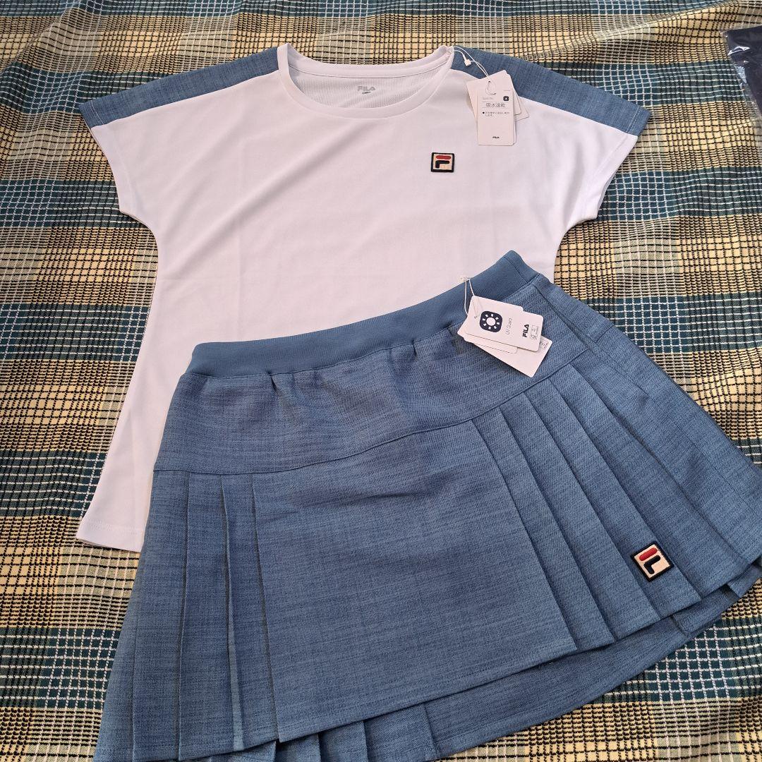 フィラ レディース ゲームシャツ スコート　上下セット M EL005455