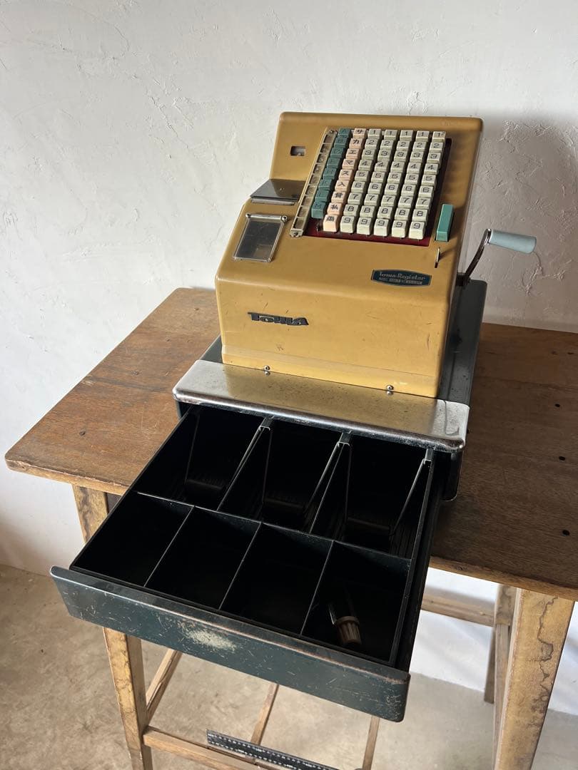 【昭和レトロ】TOUWA レジスター ヴィンテージ インダストリアル