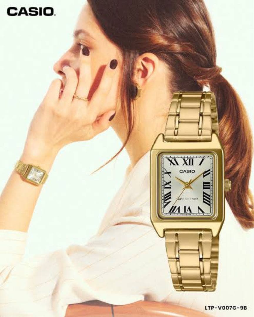 新品　CASIO ゴールド　LTP-V007G-9B