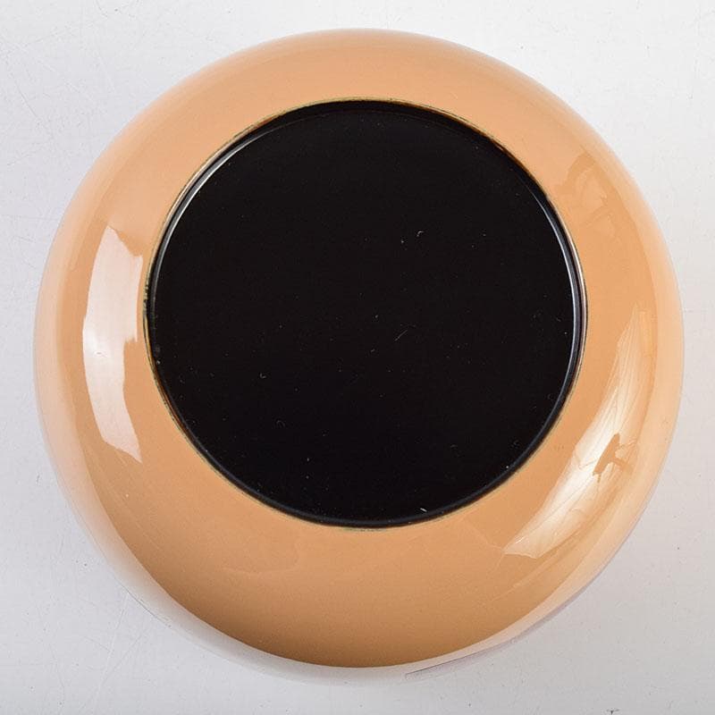 茶道具　加賀蒔絵師　中村宗尹作　白漆　花筏蒔絵　平棗　共箱　V　R9537