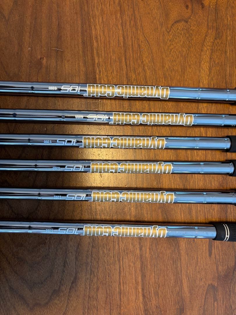 PING ピンi210アイアン 6本　5i〜PW DG105S200 黒ドット