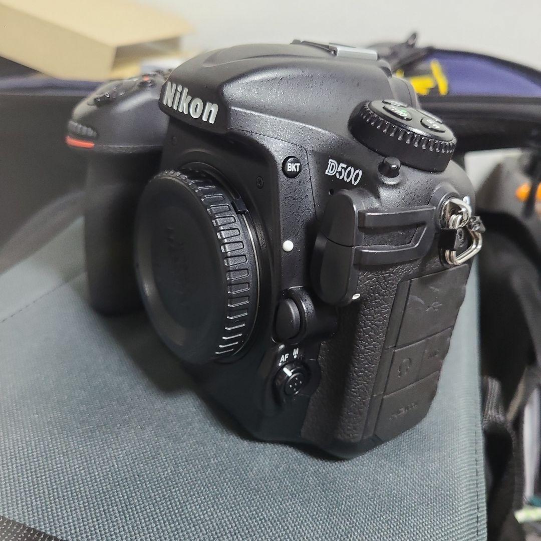 Nikon　D500 　美品　シャッターユニット交換済　　付属品多数