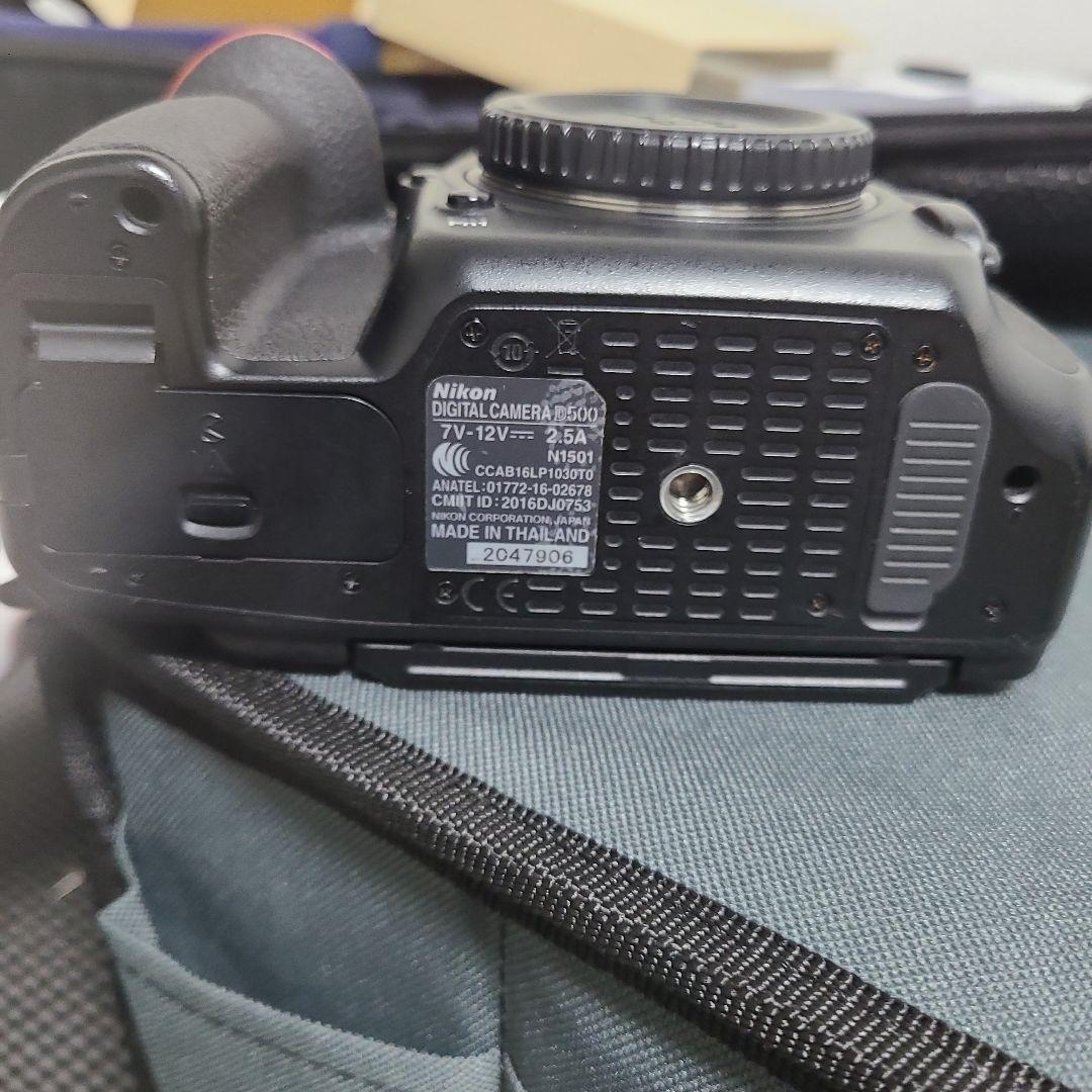 Nikon　D500 　美品　シャッターユニット交換済　　付属品多数