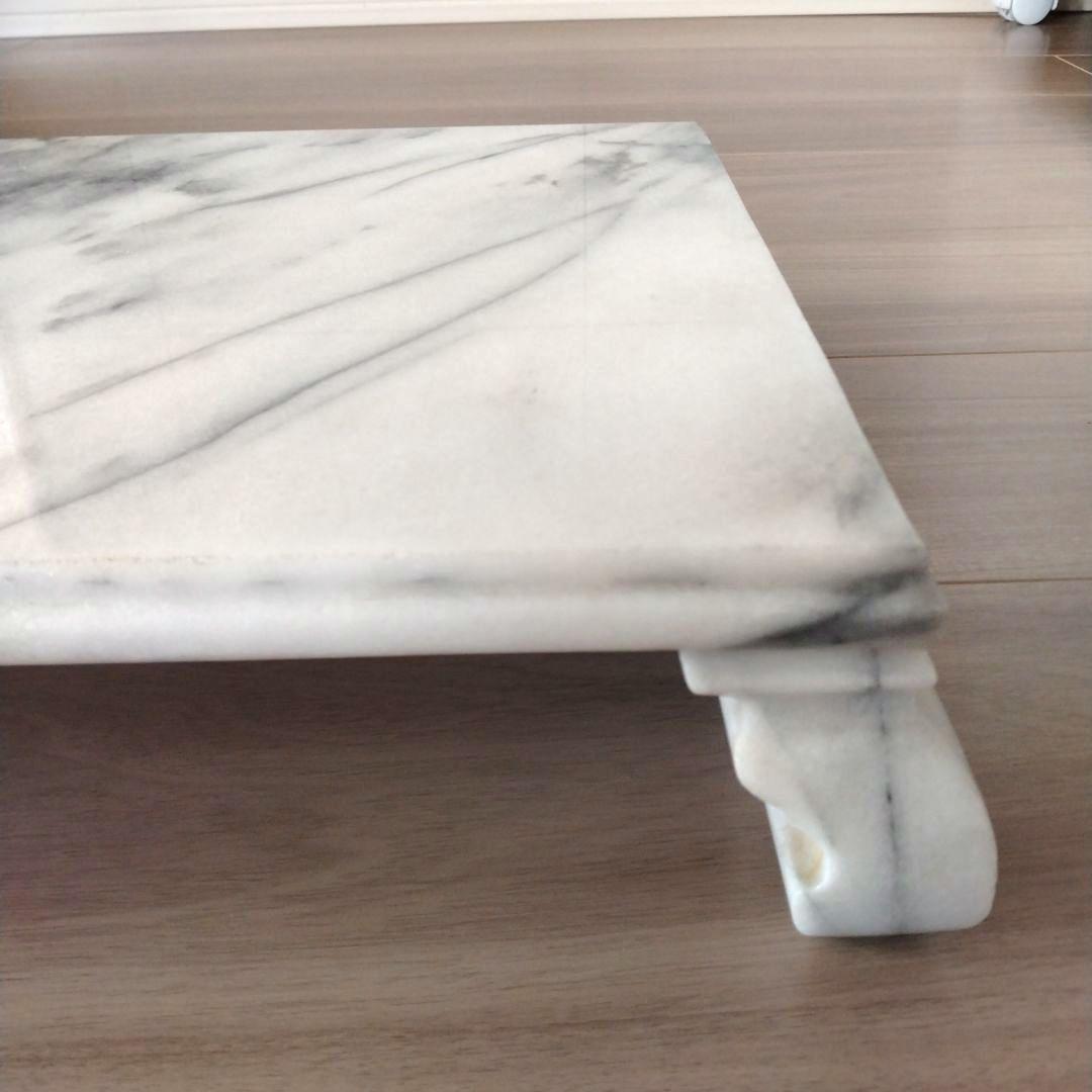 【イタリア製天然大理石】アンティーク花台