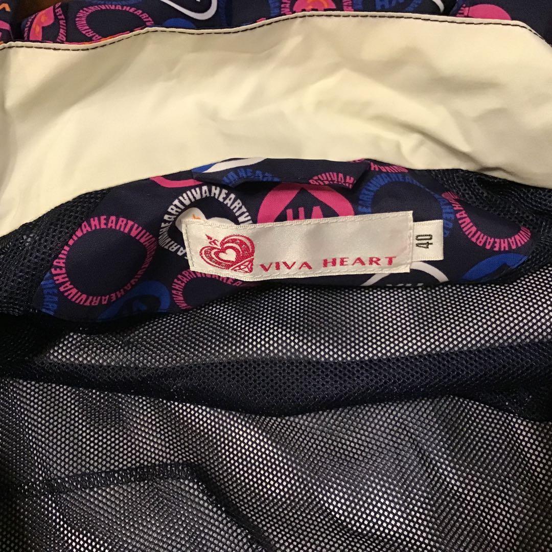 ビバハート⛳️レインウェア 40 &ハット♪セット美品