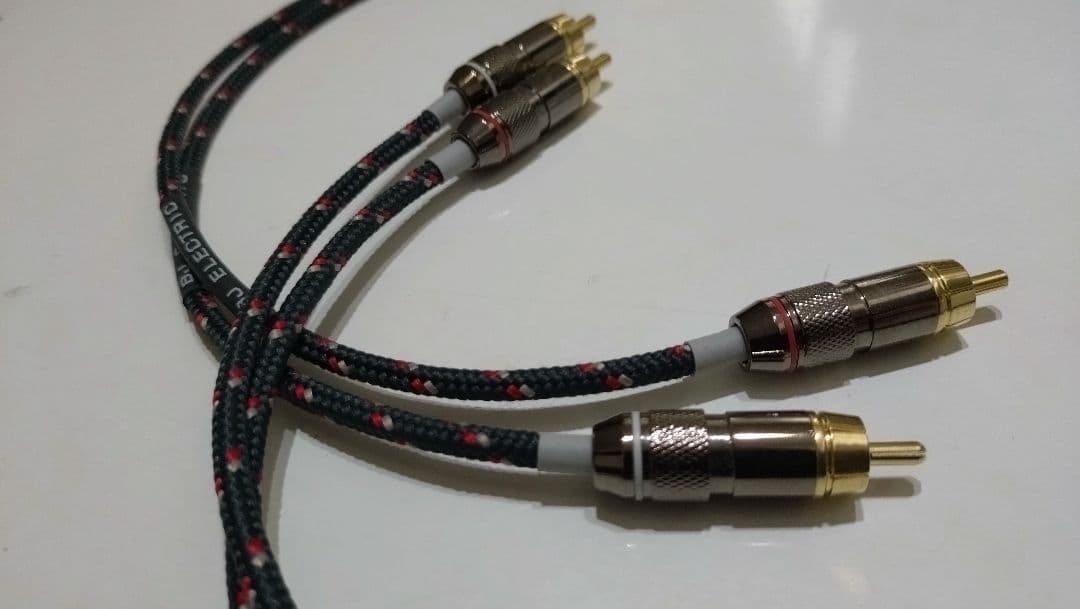 BJ Electric ML-RH アナログケーブル　1m2本セット