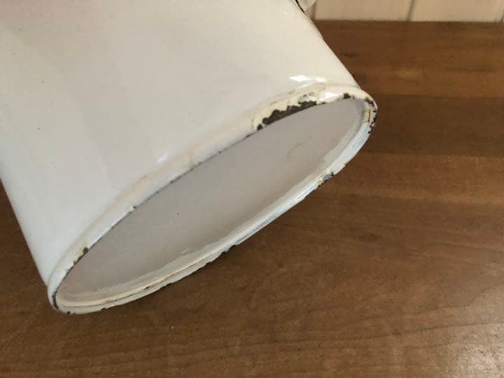 期間限定値下げ！アンティーク　ホーロー　ジョウロ