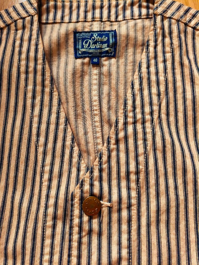 Studio Dartisan/ステュディオダルチザン　ビンテージ ベスト