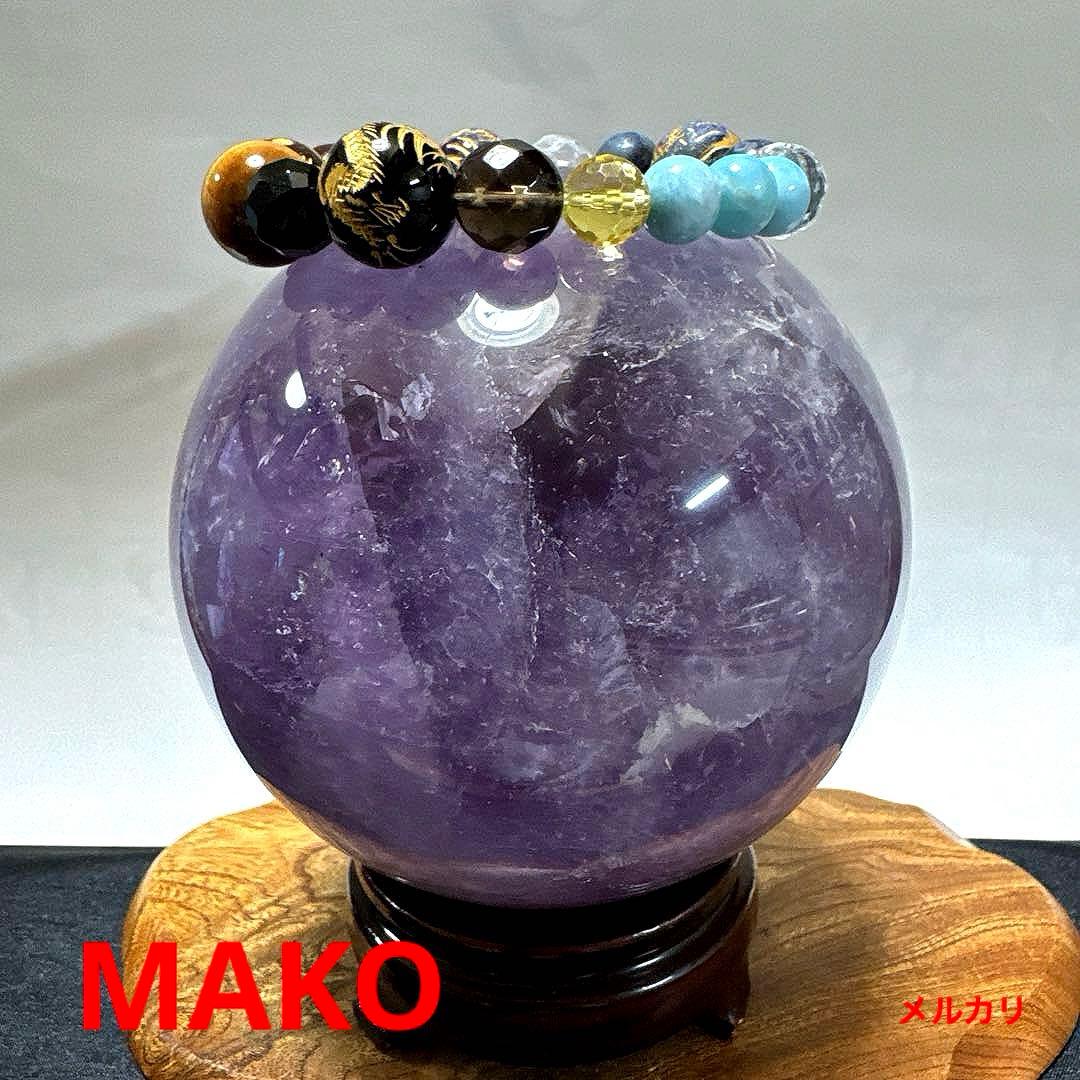 M1793☆アメジスト丸玉直径115mm2.2Kg☆天然石☆N50909