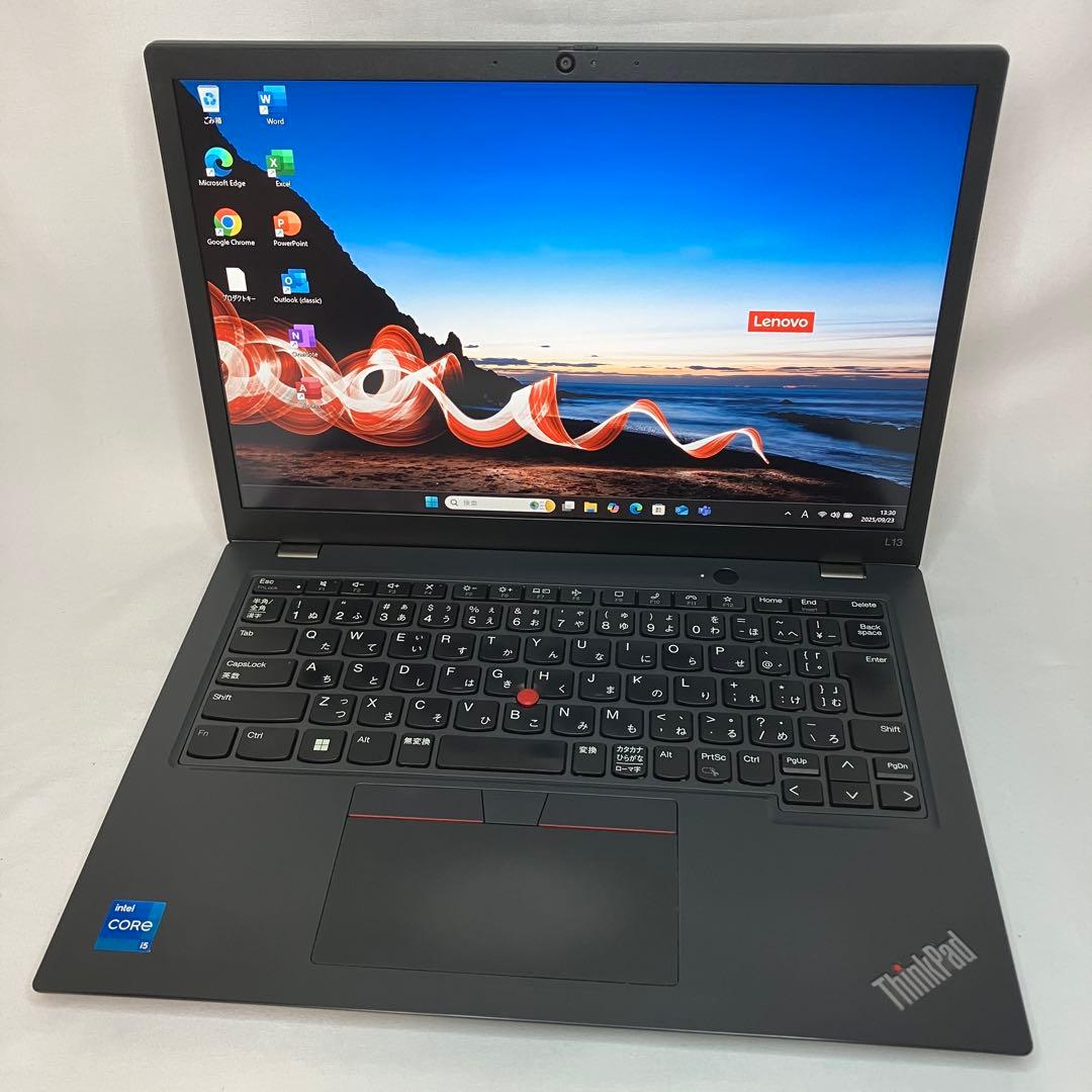 準美品 ThinkPad L13 Gen3 12世代 i5 16GB WUXGA