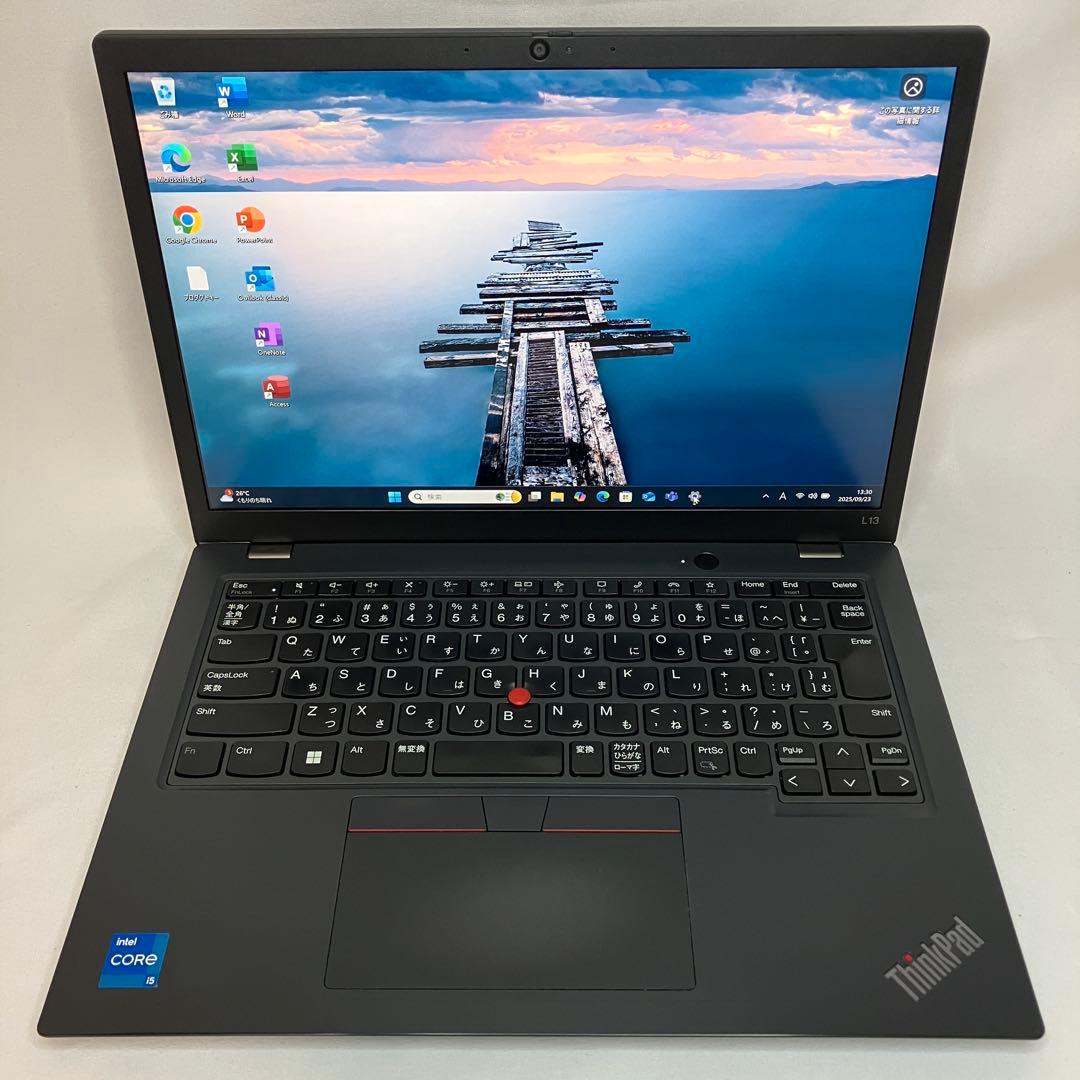 準美品 ThinkPad L13 Gen3 12世代 i5 16GB WUXGA