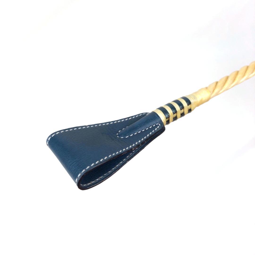 【美品・箱・保管袋付】エルメス／クラヴァッシュ 70 鞭 ウッド＆ヴォーエプソン