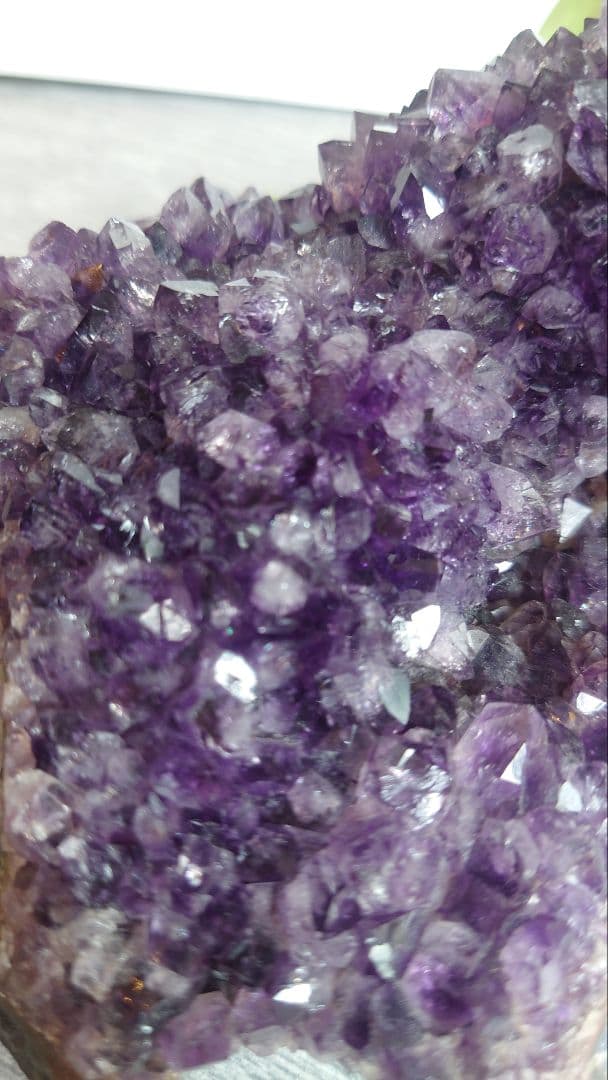 珍しい！コブ付きウルグアイ産アメジストクラスター