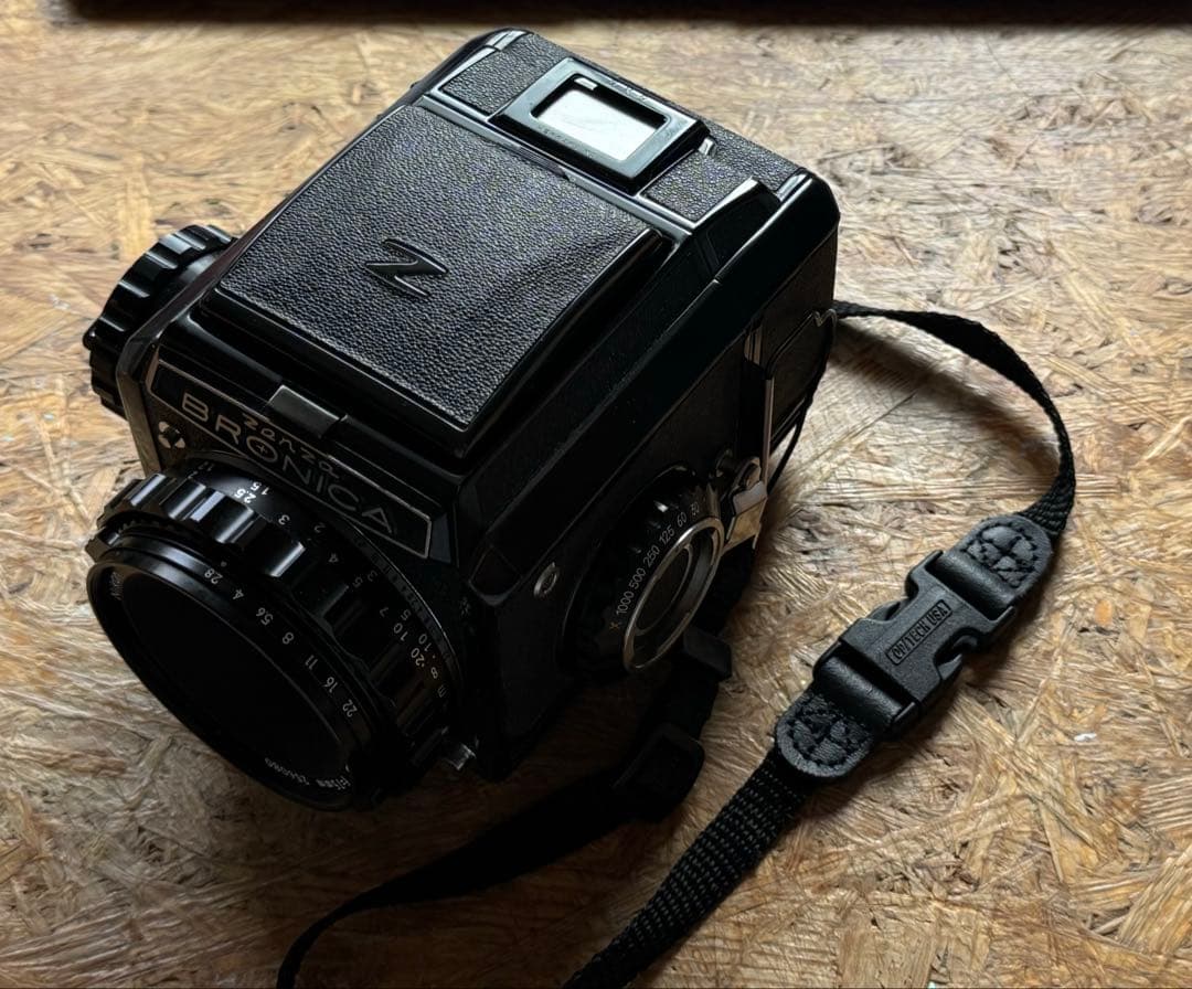 ZENZA BRONICA S2 ブラック NIKKOR-P.C 75 2.8