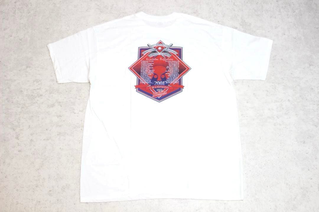 【デッドストック】メンズXL　ヴィンテージ　大阪　近鉄　バファローズ　優勝記念