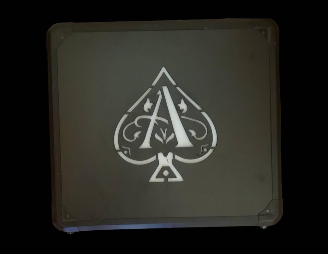 激レア アルマンド ディスプレイ LED アタッシュ ケース シャンパン