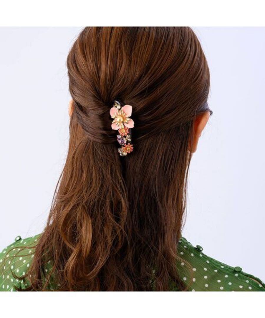 エレガンスフラワー フレンチコーム　コンプレックスビズ