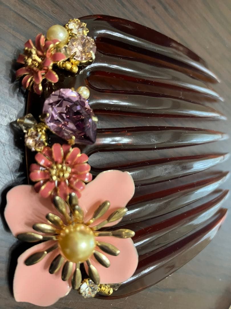 エレガンスフラワー フレンチコーム　コンプレックスビズ