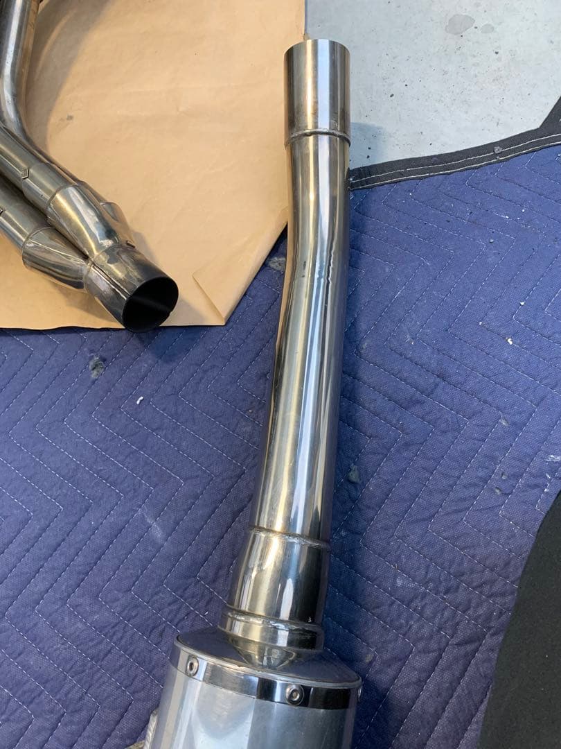 当時物 GPZ ヨシムラ サイクロン　フルエキゾースト　マフラー