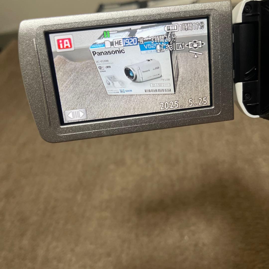 PanasonicビデオカメラHC-V520M 32GB内蔵メモリ