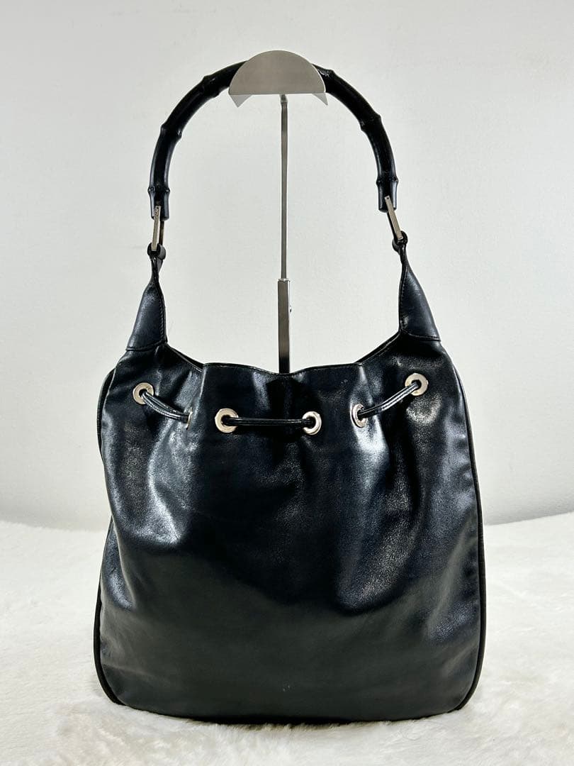 美品✨ GUCCI グッチ バンブー ショルダーバッグ