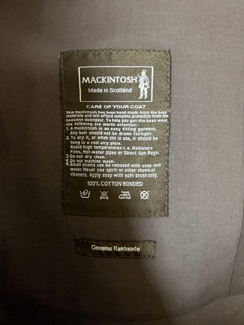 マーガレットハウエル マッキントッシュ ゴム引き ダッフルコート