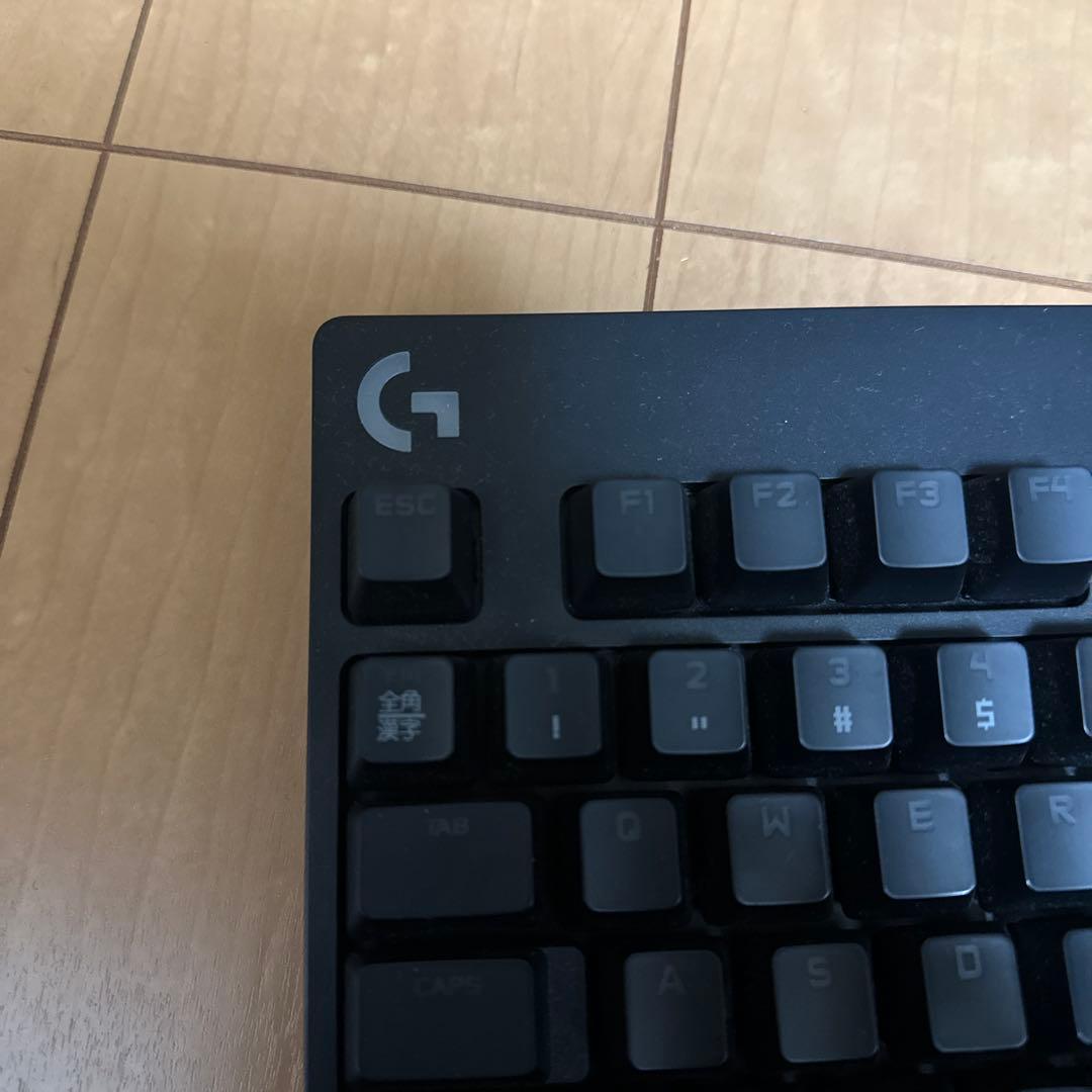 Logicool G Pro 青軸キーボード コード付き 箱無し