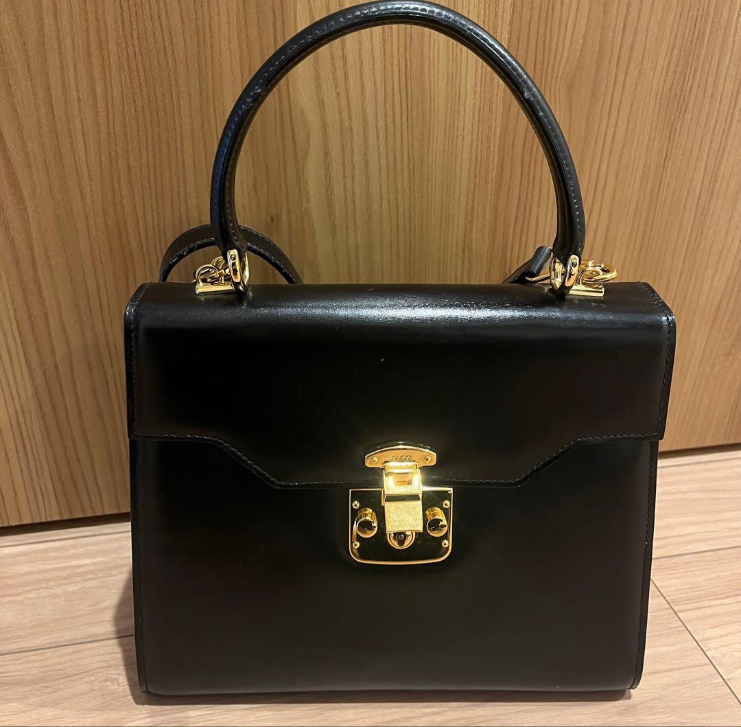 最終値下げ　GUCCI レディロック スモール 2WAYハンドバッグ