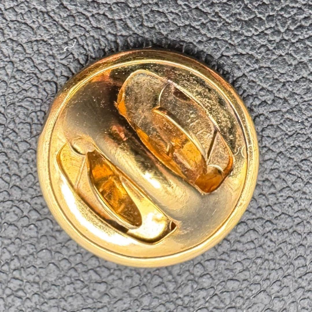 美品 Dior クリスチャンディオール ミツバチ ピンバッジ 蜂 ゴールド