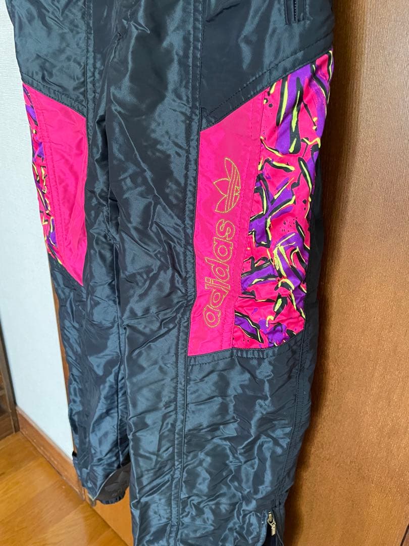 アディダスadidasレトロスキーウェア80年代メンズL