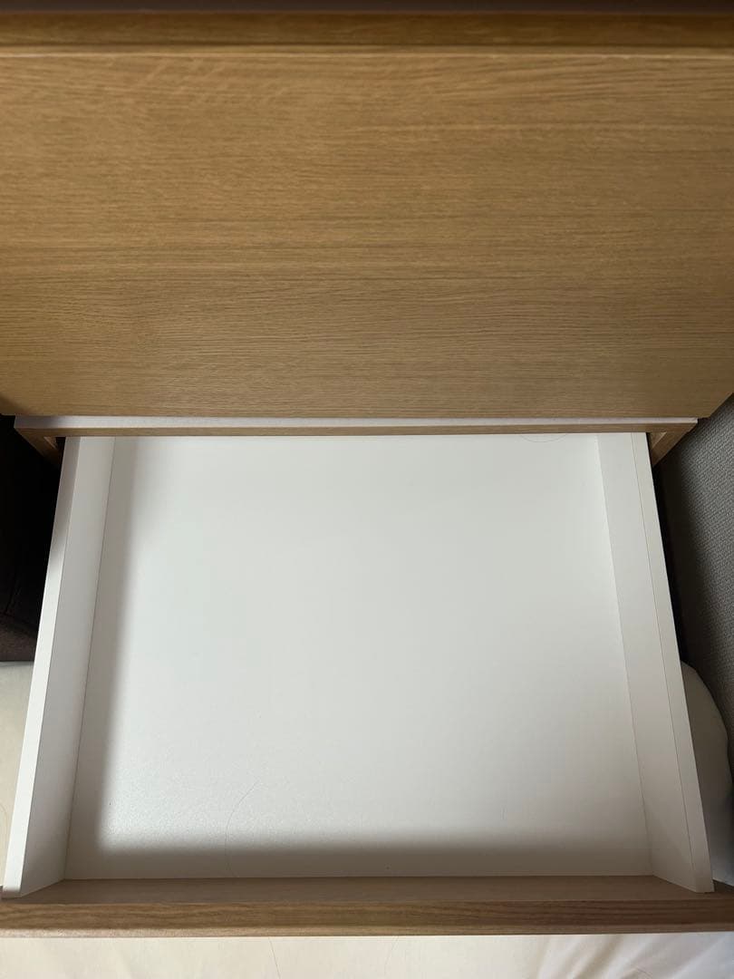 ナチュラルウッド すのこベッド 引き出し付き