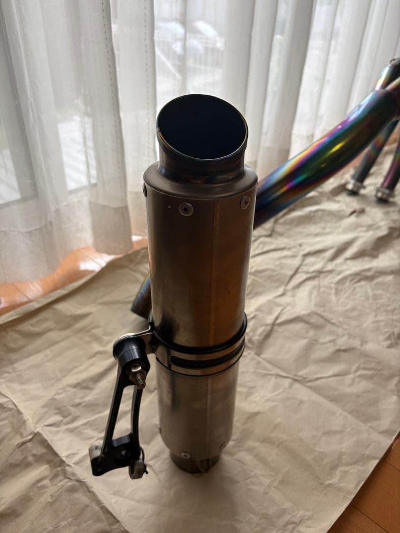 Kawasaki Z1000 チタンエキゾーストパイプ