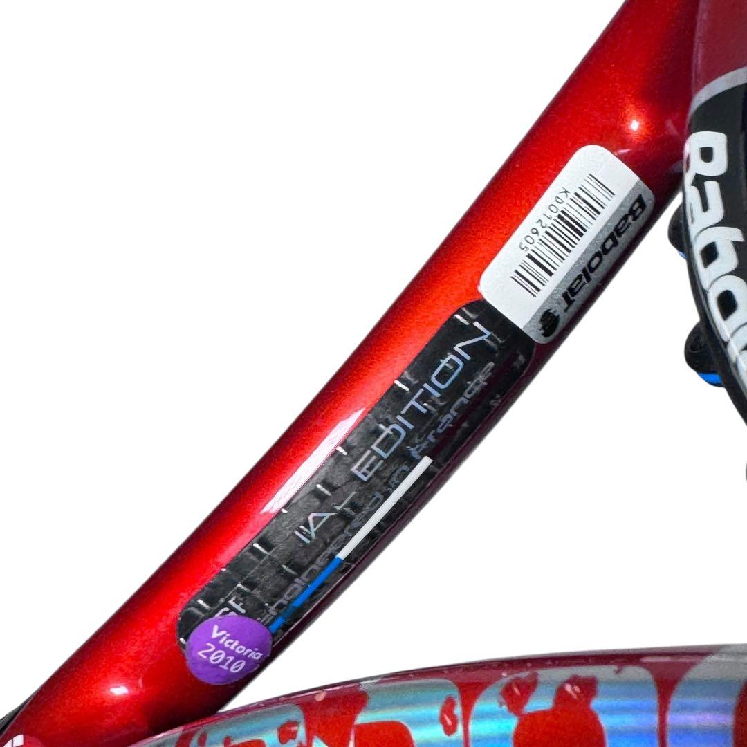 【希少】バボラ ピュアドライブ 135周年 記念 限定 赤ピュアドラ 硬式テニス