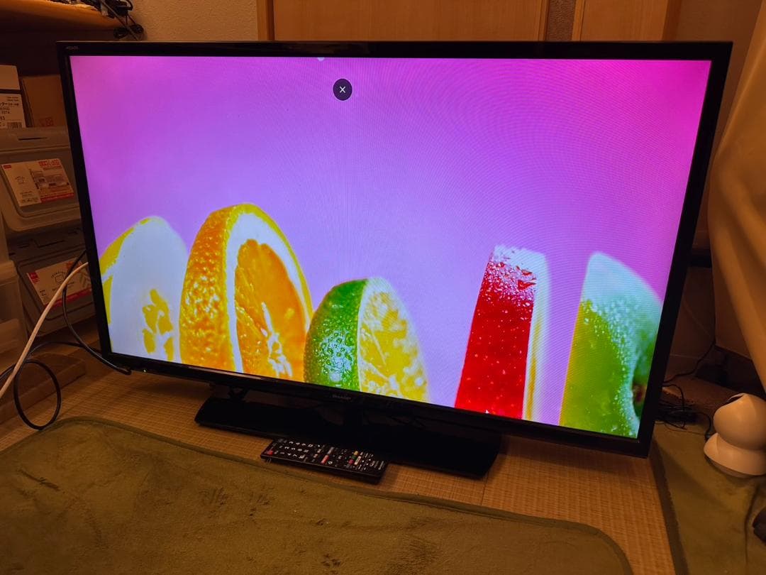 SHARP シャープ　40型　テレビ LC-40H40 2017年製　映り綺麗！