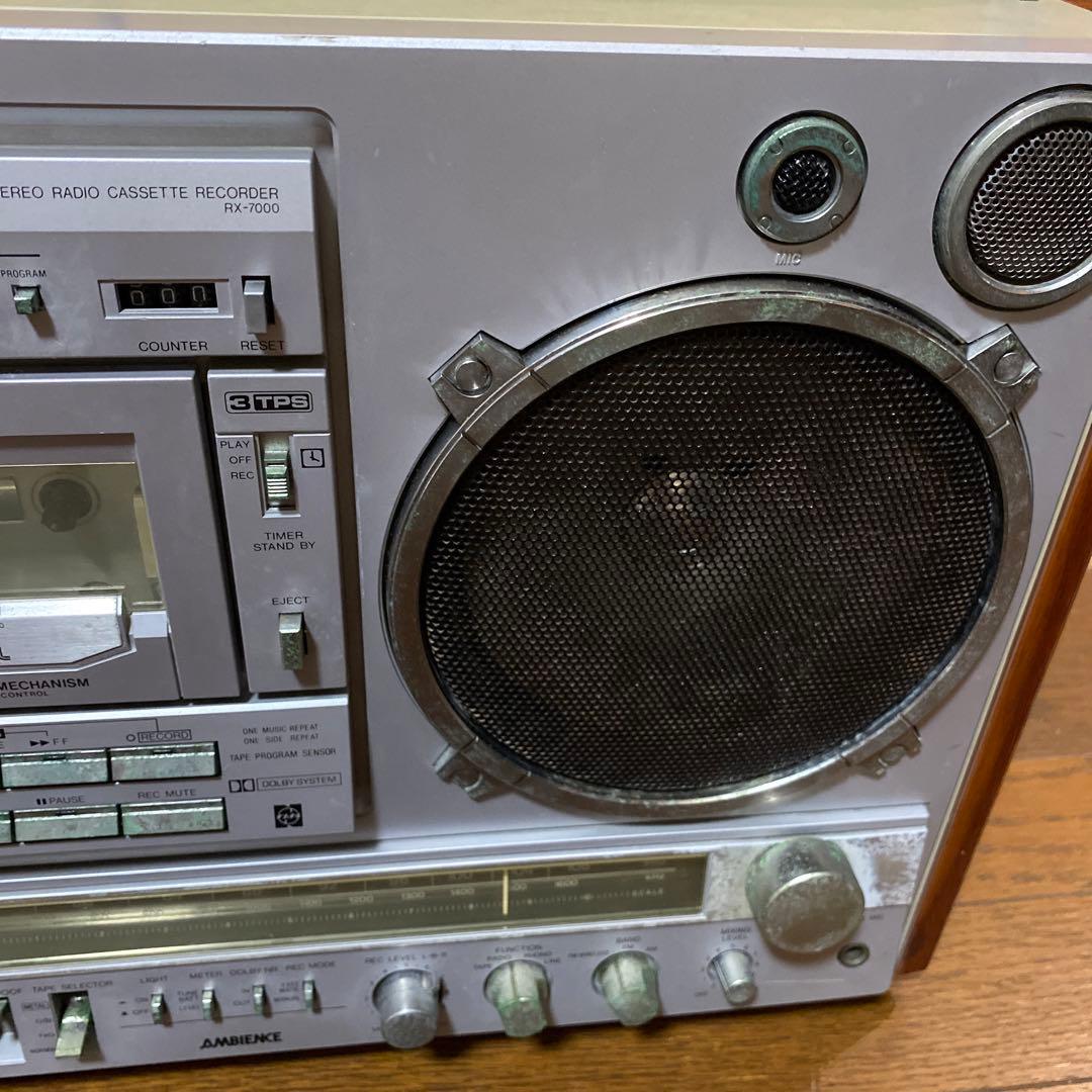 【ジャンク品】National RX-7000ラジカセ