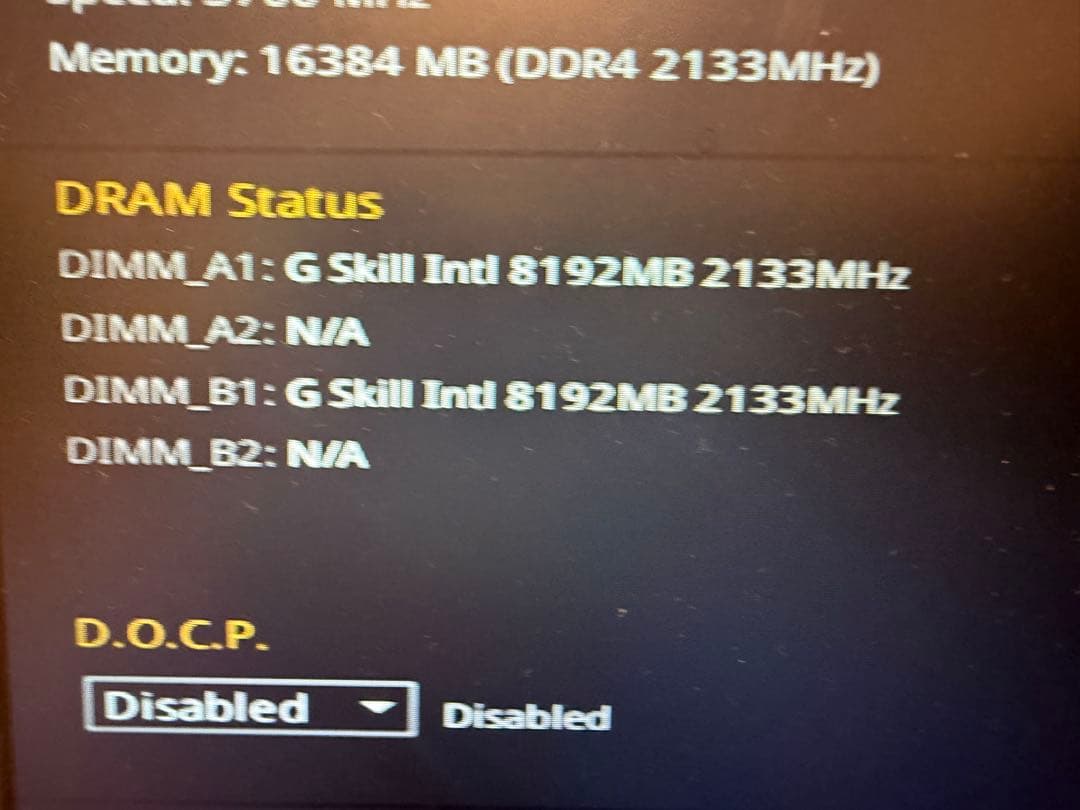 DDR4 3200 G.skill 16GB(8GB×2)