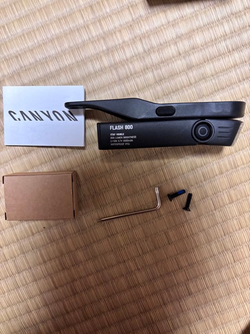 自転車本体 CANYON FLASH 800 Frontlight Set