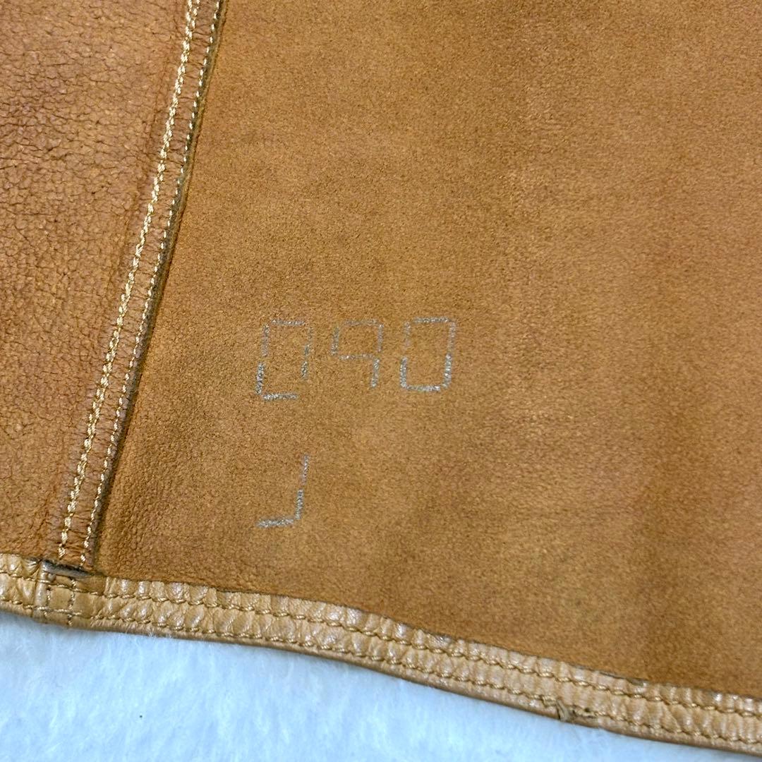 PRADA プラダ ヴィンテージ アーカイブ レザーシャツ キャメル カーフ