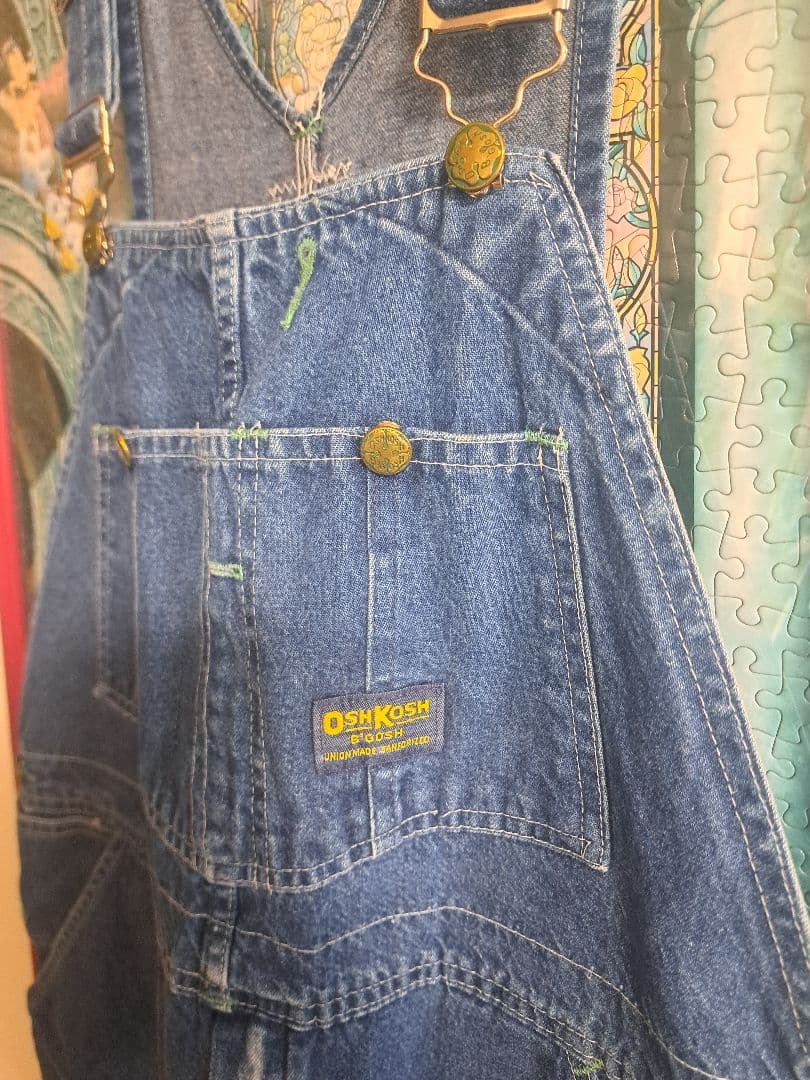 エ*カ様 60s　USA製　オシュコシュ　ヴィンテージ　42タロン　濃紺　レア