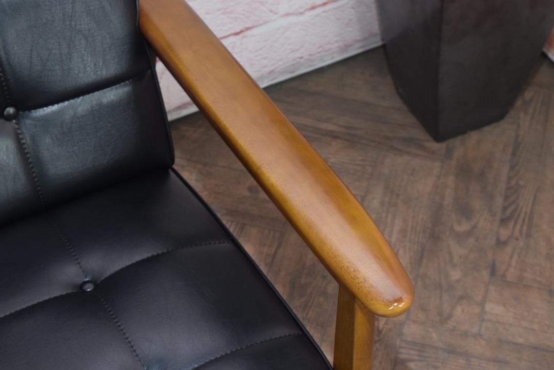 展示品　カリモク60 Kチェア スタンダードブラック　 W36170BW　19B