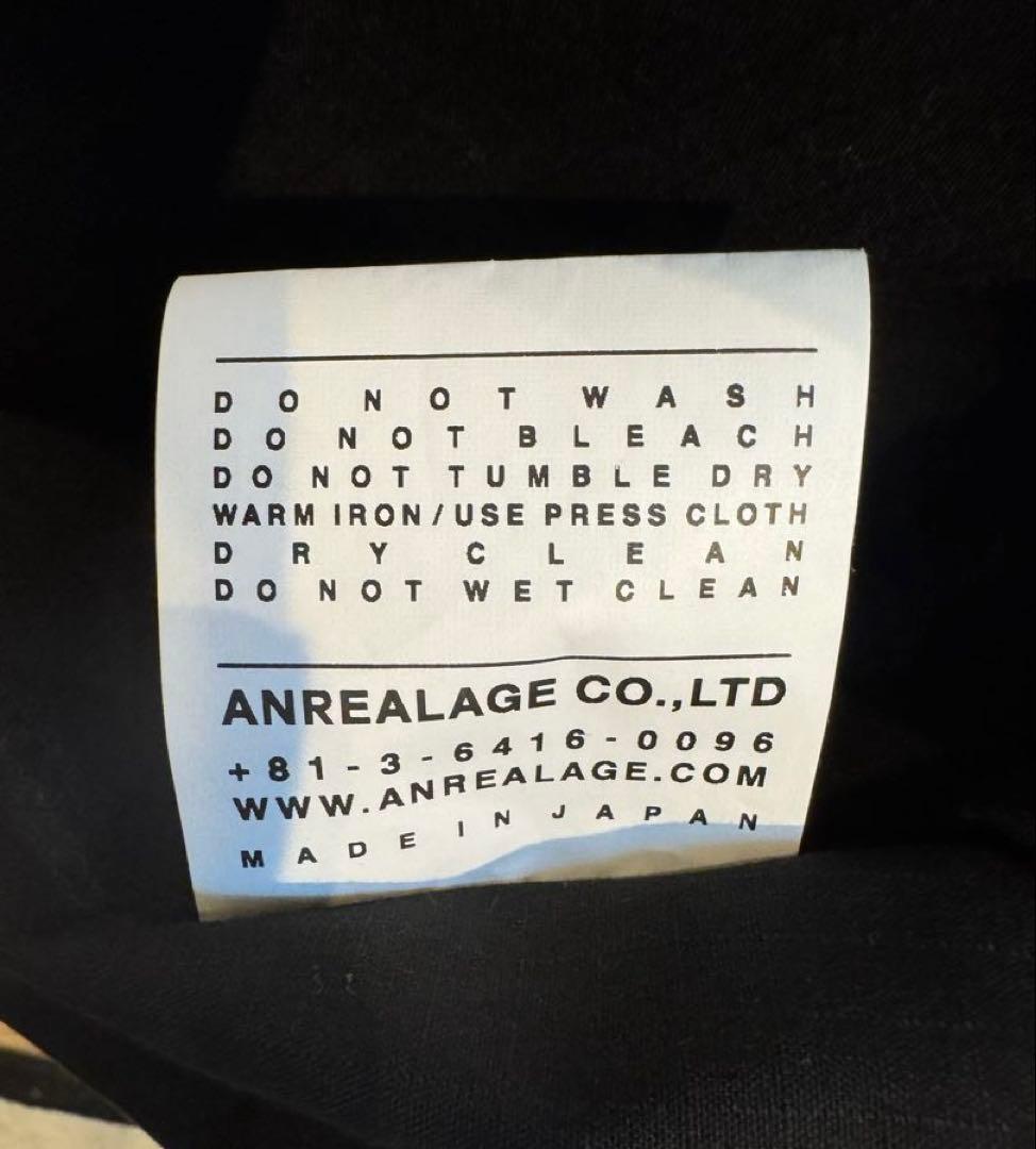 ANREALAGE アンリアレージ　モッズコート38