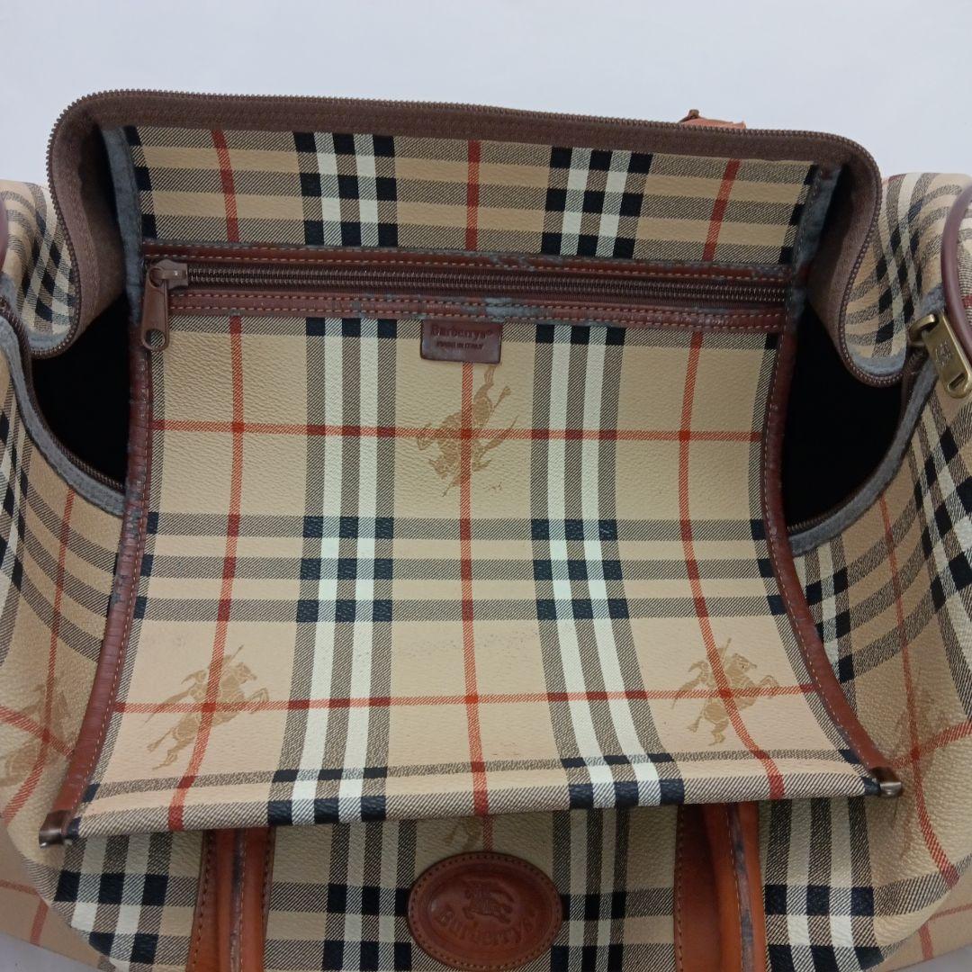 Burberry ノバチェック ボストンバッグ