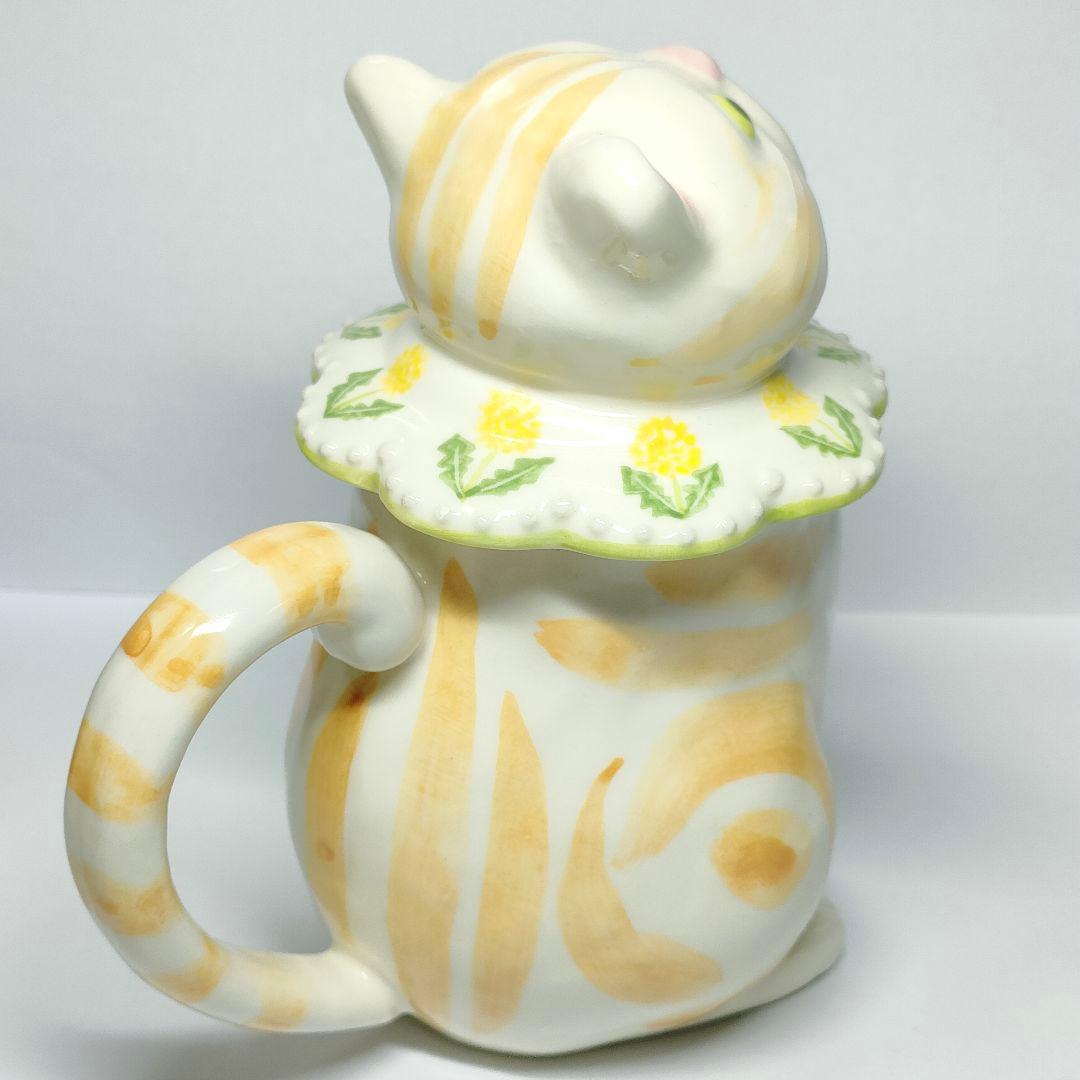 【新品】Sugar Poppo 土鈴エリザベス猫カップ シュガーポッポ