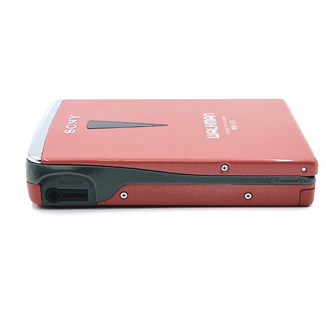 【超美品・動作品】　SONY WM-EX1 ウォークマン　レッド　希少色