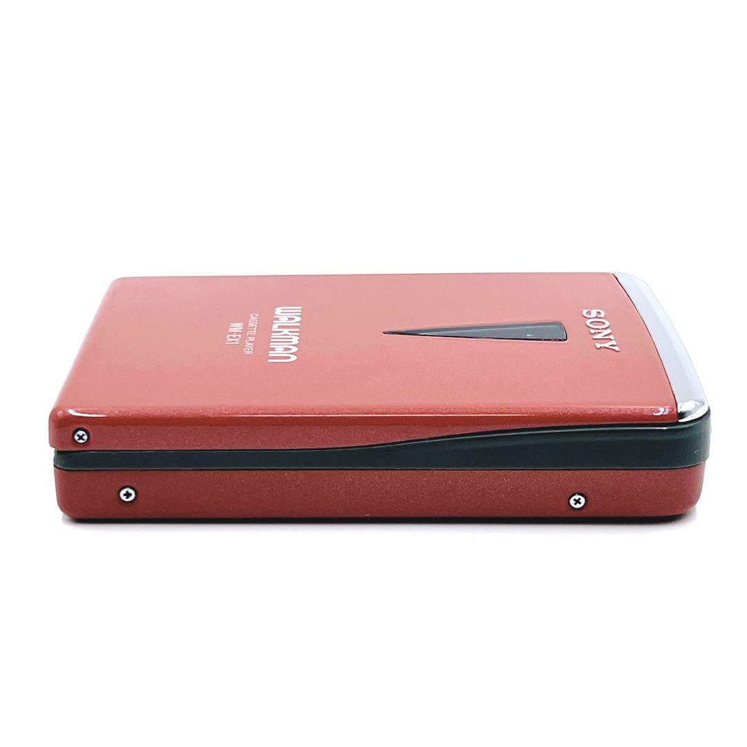 【超美品・動作品】　SONY WM-EX1 ウォークマン　レッド　希少色
